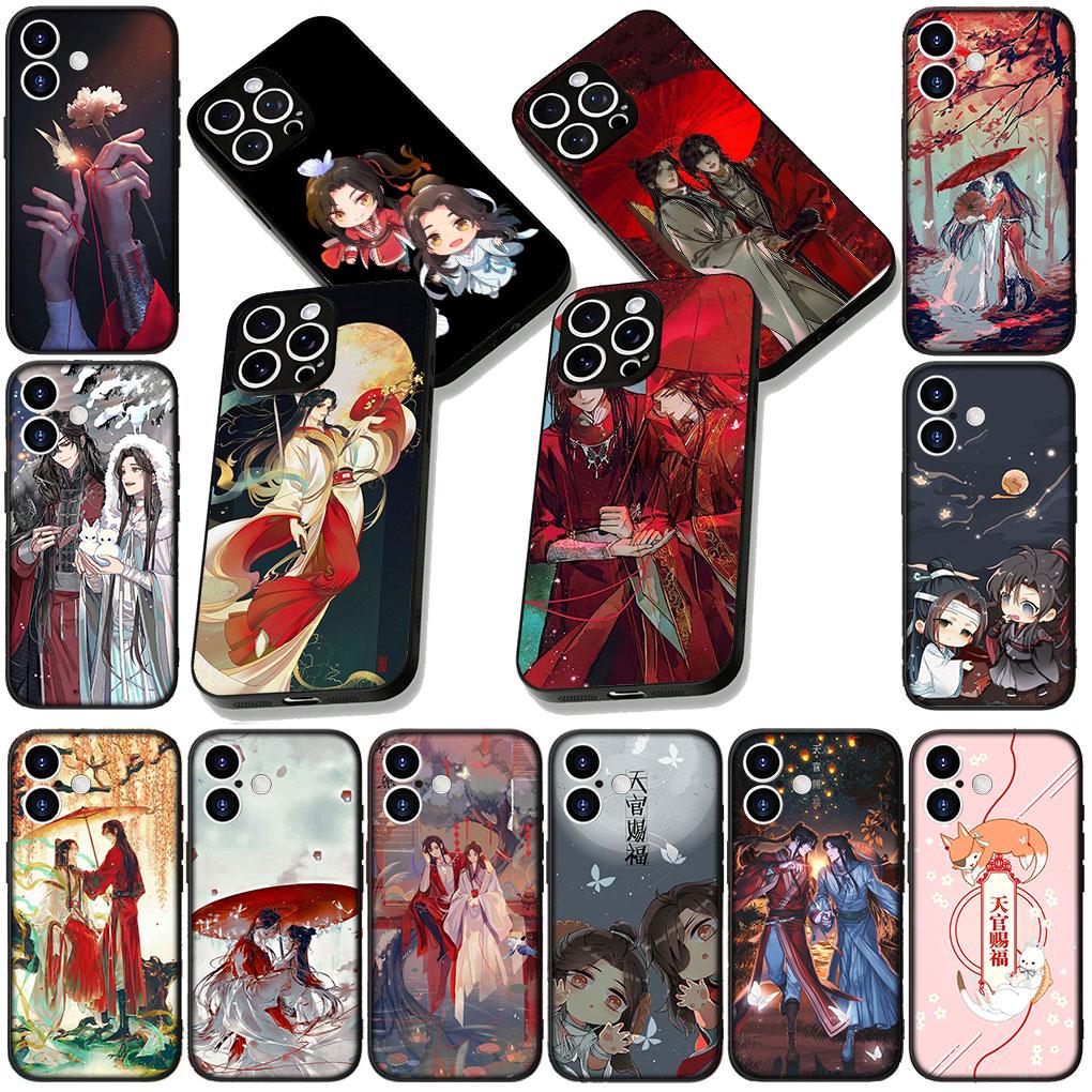 Cover for Xiaomi Redmi Note 12 11 10 Pro 10A 10C 12C 14C A4 Note12 5G Phone Case Heaven official's Blessing TGCF Tian Guan Ci Fu