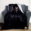 Wednesday Addams Flannel Blanket Throw Blanket Soft Warm Sofa Bed Camping Car Home Decor Unique Christmas Gift C9302760