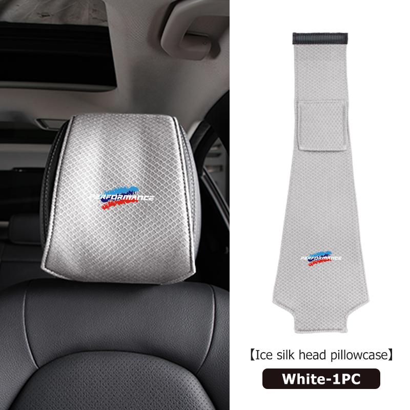 Car Seat Headrest Cover Cushion Neck Pillow Protector Pad For BMW 5 Series G30 G31 G32 G38 2021 2020 2019 2018 E46 E91
