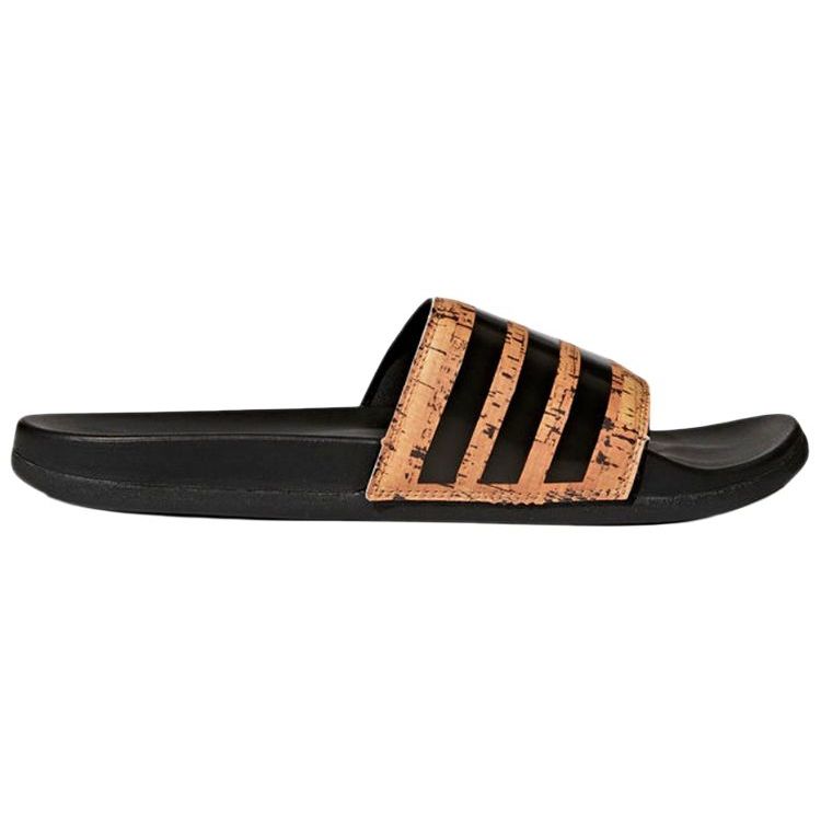 adidas Adilette Cloudfoam Plus Cork Slides Casual Non-Slip Sandals Unisex Slides Palm CG3413