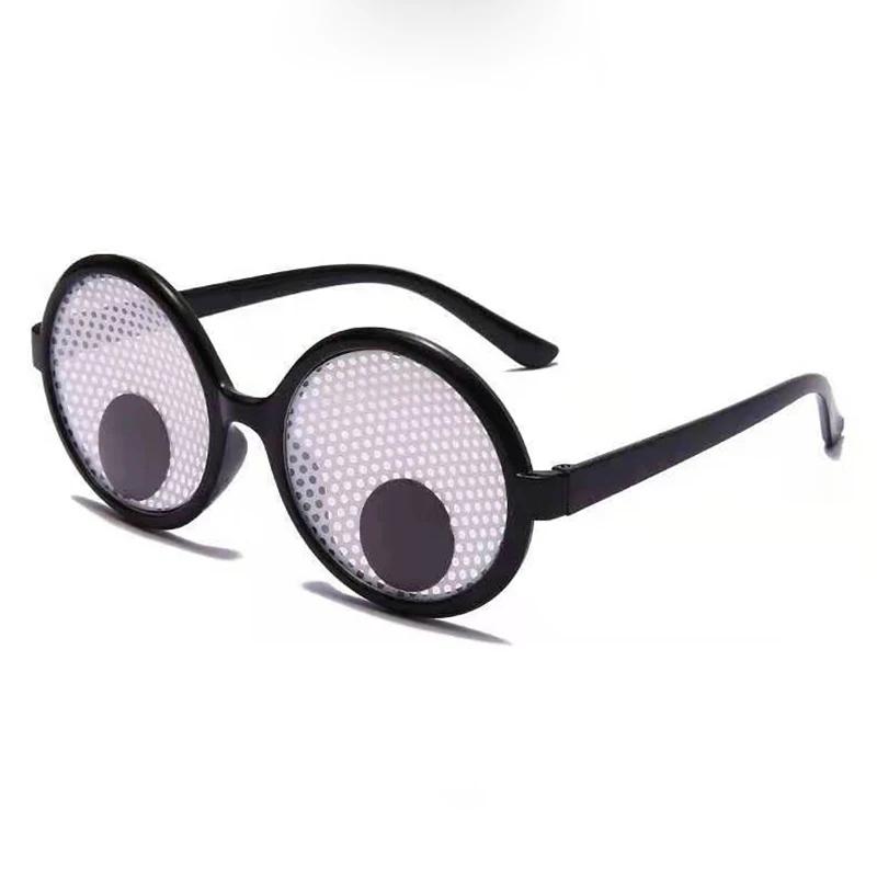 

Смешные очки Косплей Хэллоуин Костюмы Аксессуар Очки с перекатывающимися глазными яблоками Рождественские подарки