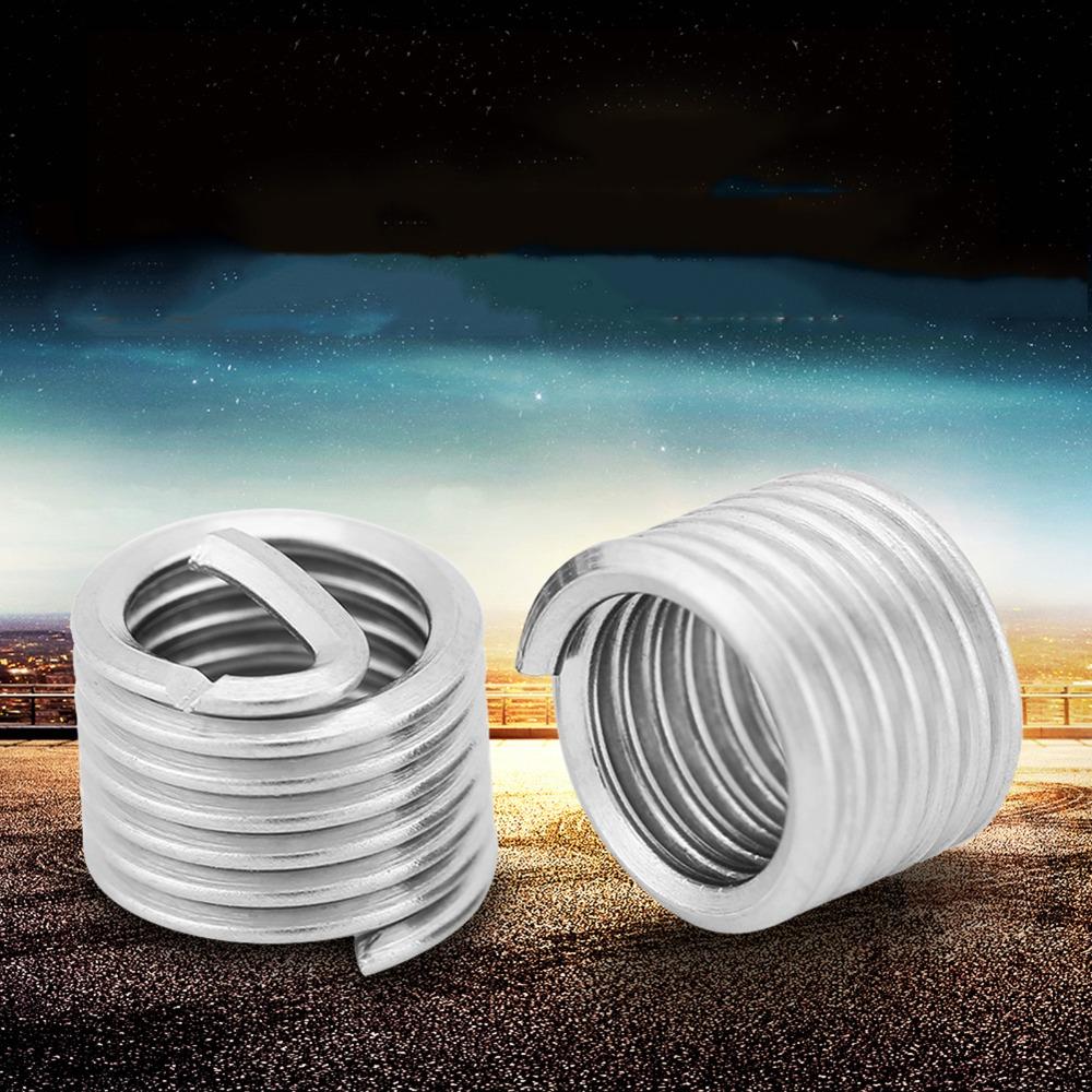 100pcs Metric Thread Helicoil Kit Precision Fit Wire Thread Sleeve  Stripped Thread Fixing