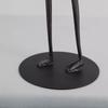 Modern Figurines Metal Ball Bearer Figurine Aesthetic Creative Art Sculptures Luxury Living Room Ornaments Home Decorations