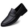 Spring Autumn Men Casual Loafers Soft Moccasins High Quality Genuine Leather Slip-on Men Shoes Black Driving Business Shoes