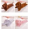 Elephant Hippo Dog Plush Toy Cartoon Stuffed Doll Decoration Throw Pillow Gift
