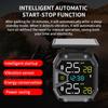 Мотоциклетный TPMS Монитор давления в шинах Солнечная энергия Велосипедный датчик давления воздуха Жаростойкий Детектор давления в шинах Инструмент для аварийных ситуаций