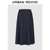UR 2025 Autumn Women's A-Line Midi Skirt