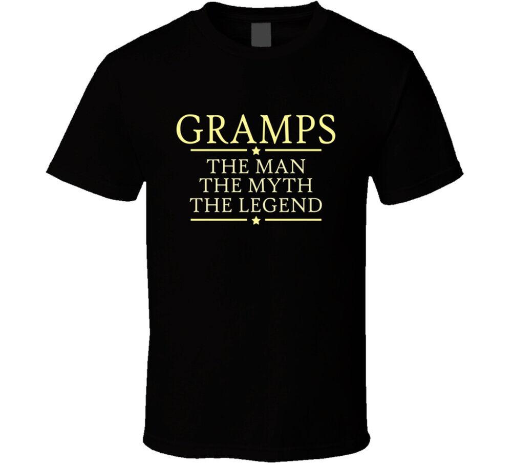 

22084330 Gramps the Man the Myth the Legend T Shirt S