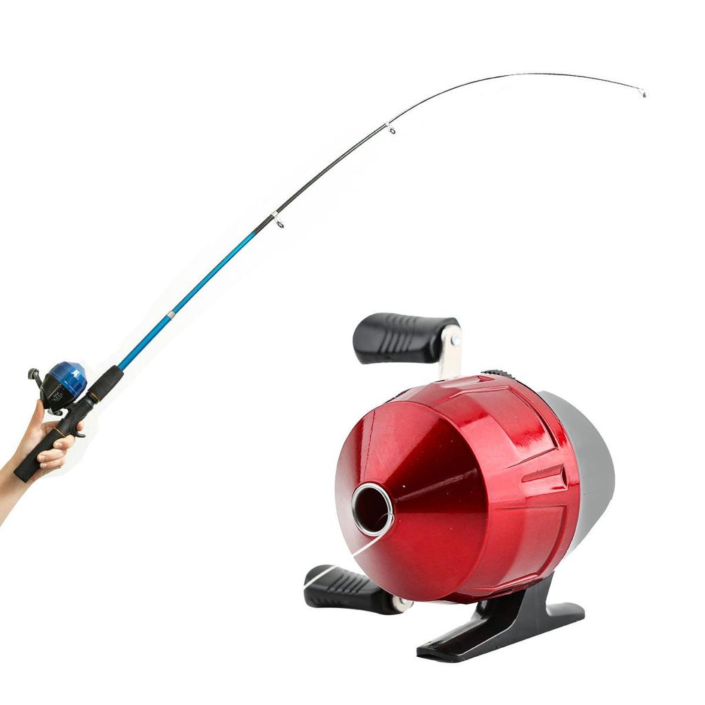 New Beginner Set Includes Spinning Reel, 1.5m Gun Handle Fishing Rod, Bait, Hook and Line, Portable Accessory Bag, Suitable for Fresh and Salt Water