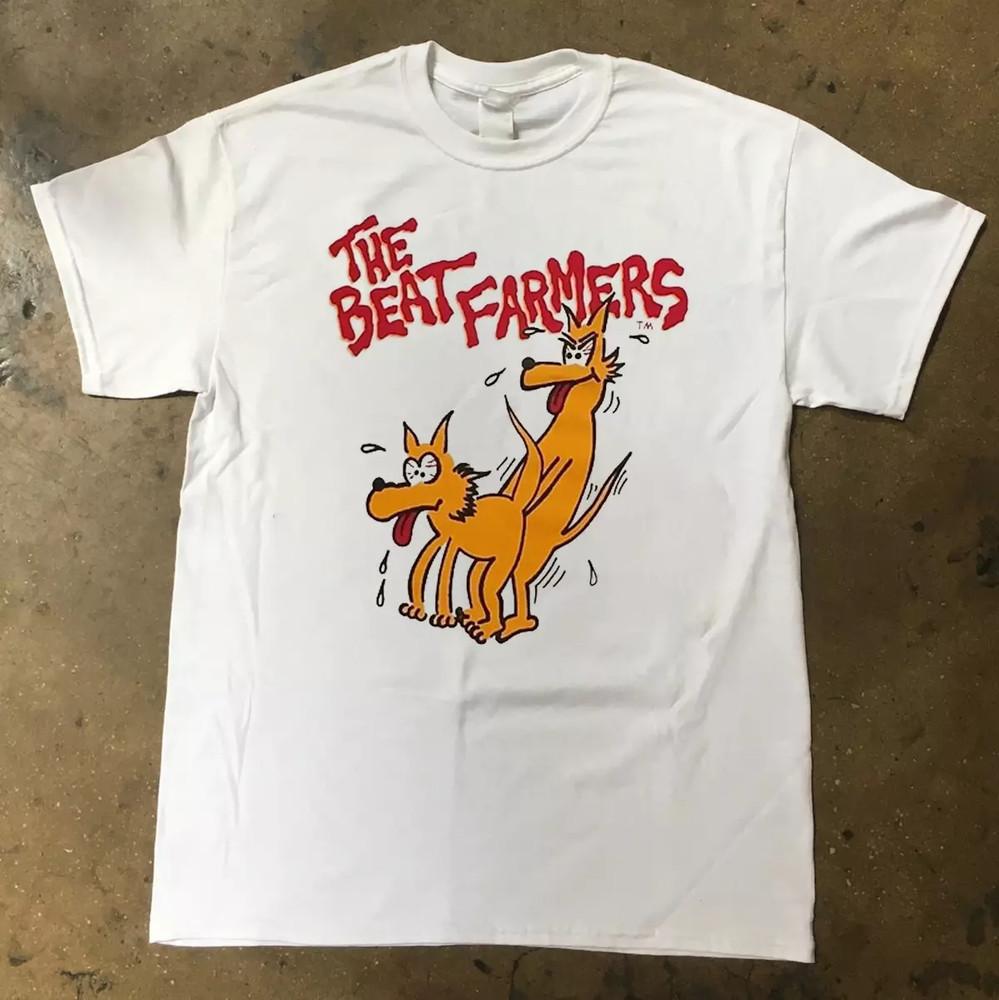 THE BEAT FARMERS 1989 Tour Band  Full Size S-5XL Unisex T-Shirt XXXXL