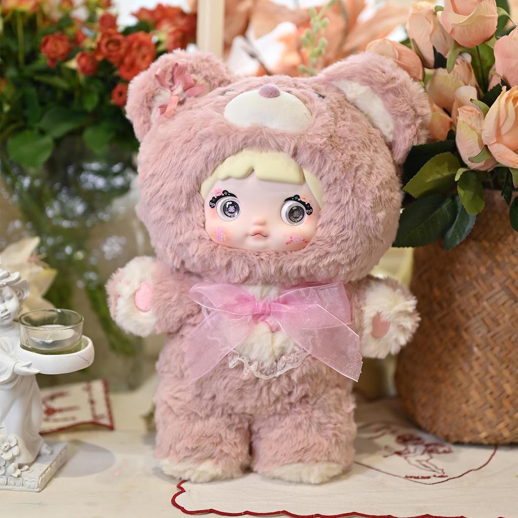 TOP TOY x Nommi Bear Series Plush Toy Gachapon Blind Box Figure Plastic Model Premium Soft Vinyl Toy Birthday Gift Original Character Christmas Gift