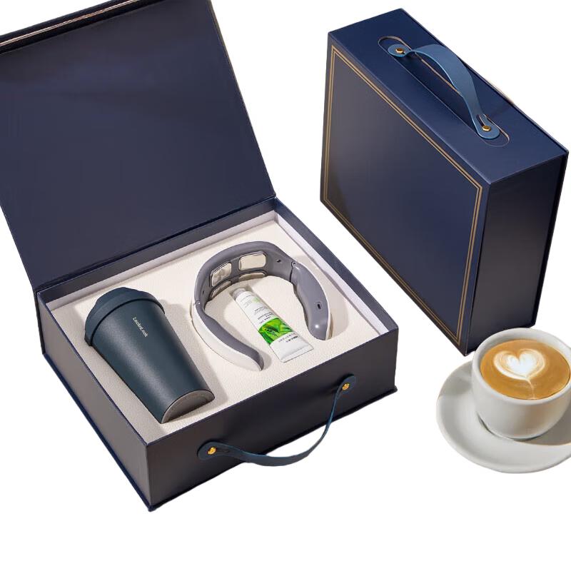 LocknLock Coffee Cup & Neck Massager Gift Set