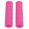 1Pair Rubber Bicycle Handle Grips Anti Slip Handlebar Grips for Mountain Road Urban BikePink