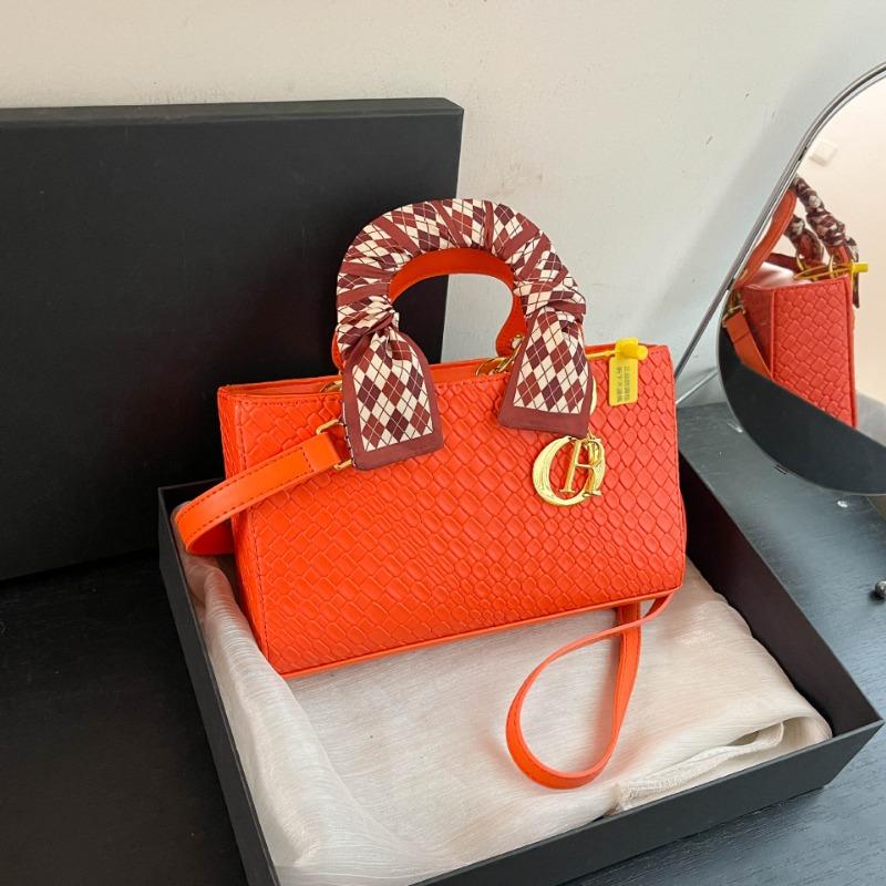 Today's Popular Small Bags, Women's New Silk Scarves, Women's Hand-held Princess Diana Bags, Versatile Single Shoulder Diagonal Span Bags