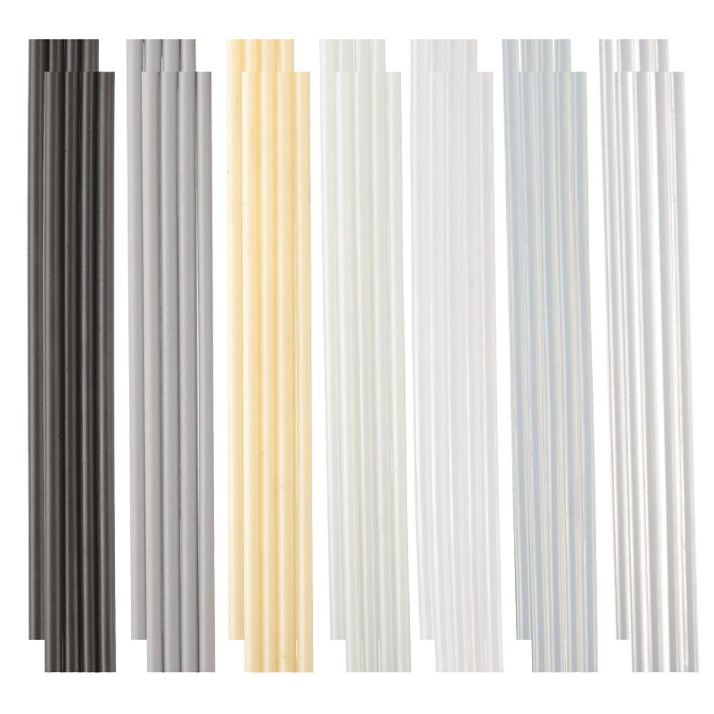 56PCS 7 Types of Plastic Welding Rods(PP PU ABS PE TPO PA PC),Plastic Welding Kit for Car Bumper, Kayaks,plastic Welder