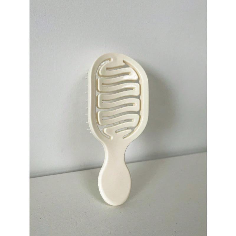 1pc Mini Hollow Portable Styling Comb, Hair Brush, Comb, Hair Tools For Barber Salon Hair Accessories Brushes, Edge Brush Hair Comb