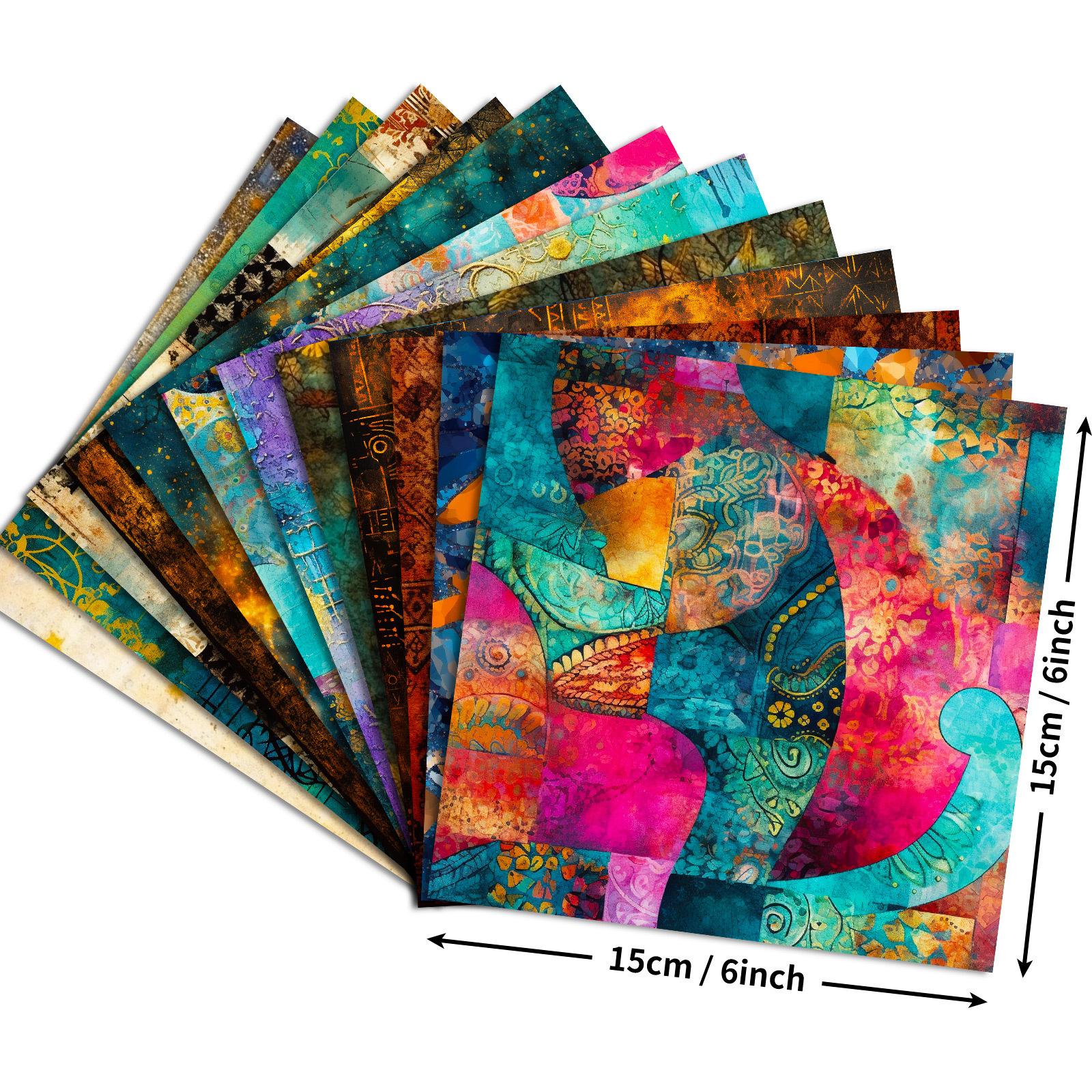 

12 листов/упаковка ретро-стиль бумага-вырезка скрапбукинг открытки своими руками изготовление фона подложка материал бумага 15cm*15cm