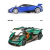 1/32 Pagani Huayra Supercar Diecasts & Toy Vehicles Metal Car Model Shock absorber Sound Light Collection Car Toys Gift