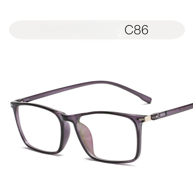 Синее светозащитное плоское зеркало Fashion Box TR90 Полнокадровая удобная рама — фото 5