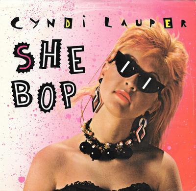 7inch Record CYNDI LAUPER - She Bop 3704516 Portrait 1984 Canada Pop Used