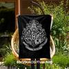1pc Hogwarts Crest Raven Snake Eagle Outdoor Flannel Throw Blanket All Season Soft Warmth,Home Decor 1031238