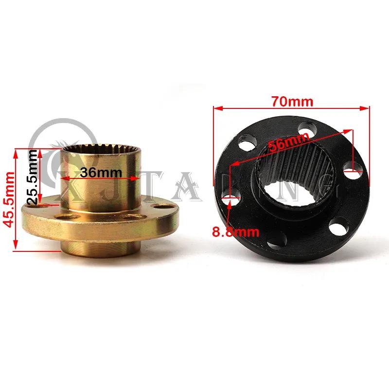 For 50cc-250cc ATV Go kart UTV Buggy Golf Cart Quad Bike Rear Axle Brake Disc Sprocket Mount 17T 23T 28T 31T 32T Teeth Hub