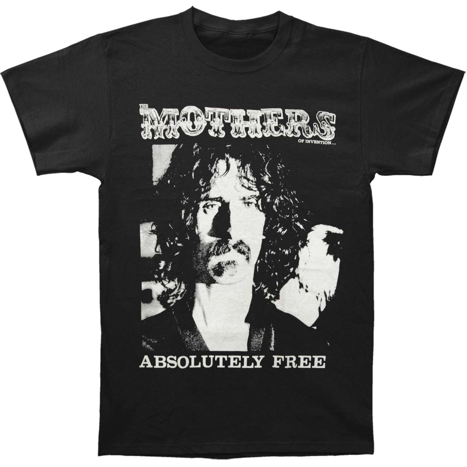 Men s Frank Zappa Absolutely Free T-shirt Medium Black S