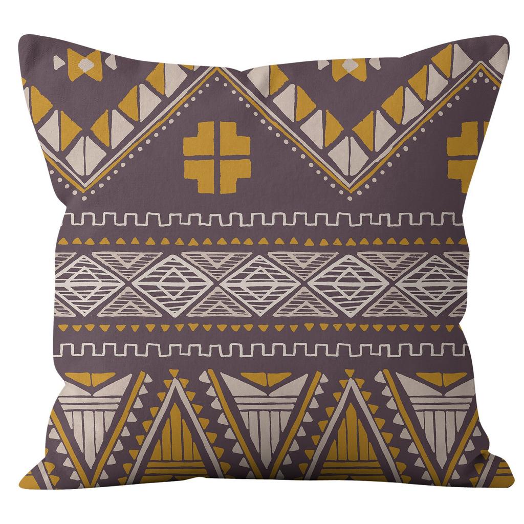 Japanese Retro Watercolor Texture Printed Pillow Case Home Sofa Pillow Cushion Cover Core-Free Premium Durable