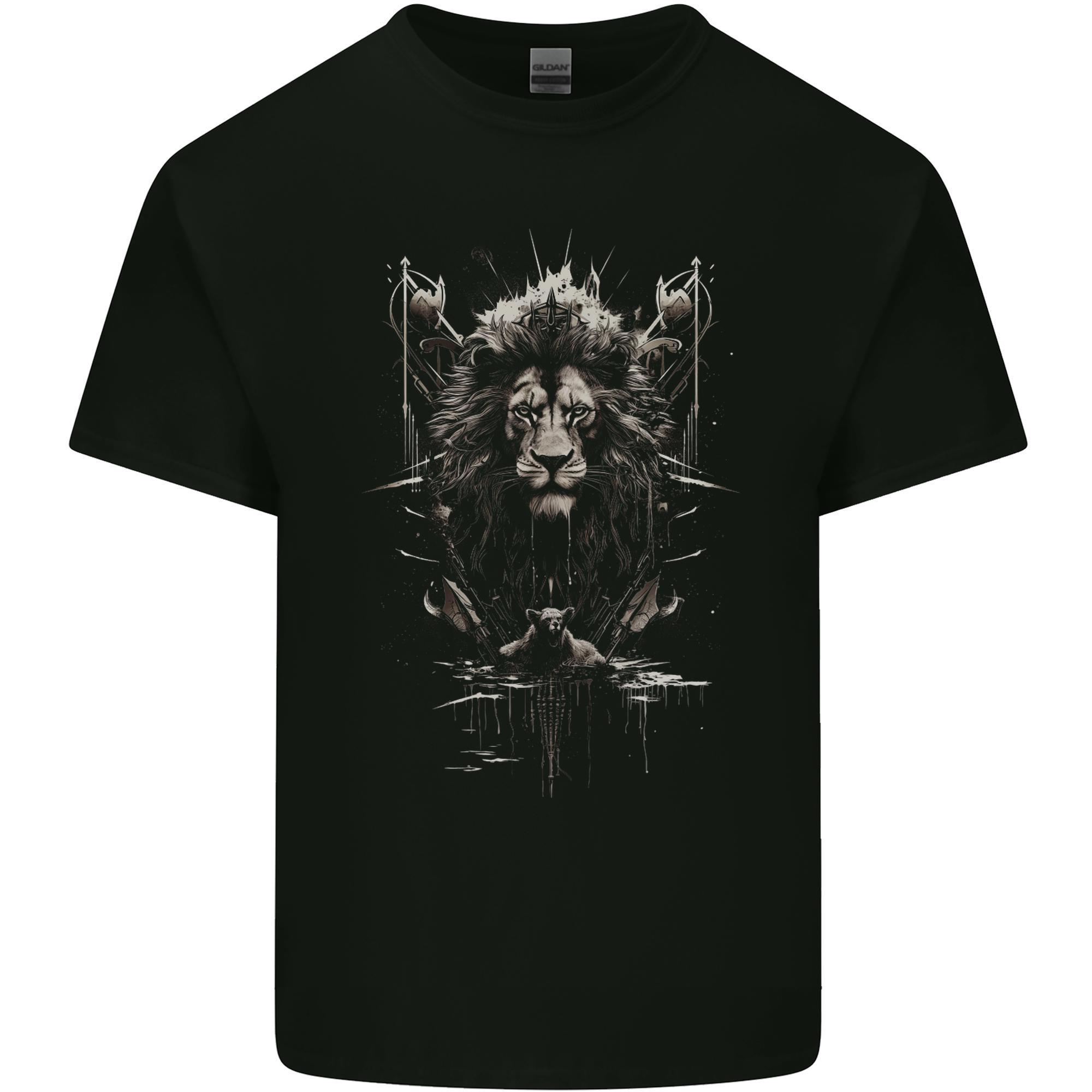 An Artistic Lion And Grizzly Bear Cub Unisexs Light Cotton TShirt S