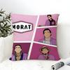Rock Music M-Morat Band 4 Pillow Case Linen Pillow Case Sofa Home Decor Cushion Cover Cushion Cove