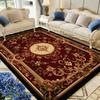 European Style Carpet Luxury Bedroom Decoration Flannel Customizable Rugs for Living Room Soft Fluffy Lounge Floor Mat Office