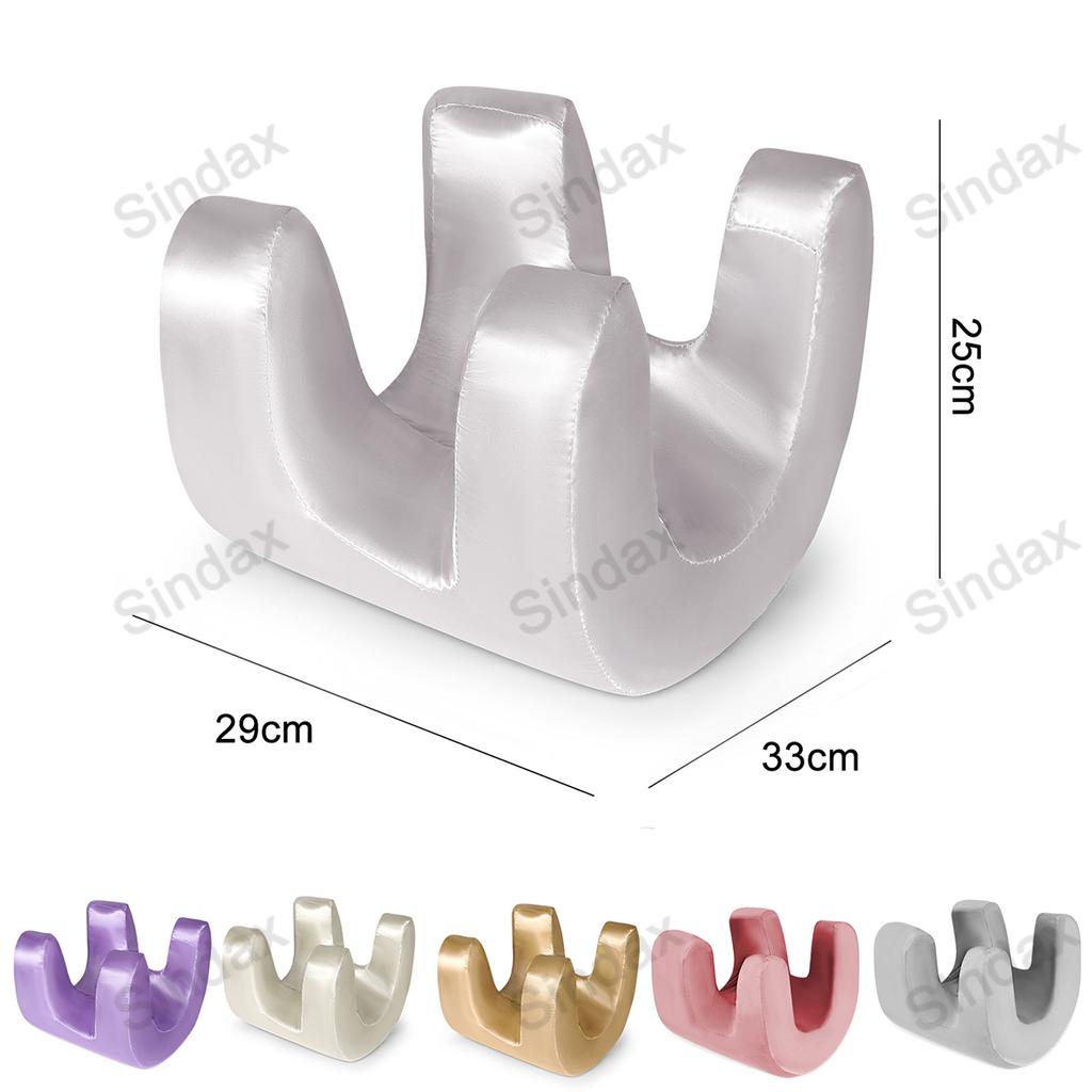 Face Pillow for Wrinkles Anti-wrinkles-aging Neck Beauty Pillow Soft Memory Foam Facial Wrinkles Back or Side Sleeping Pillow