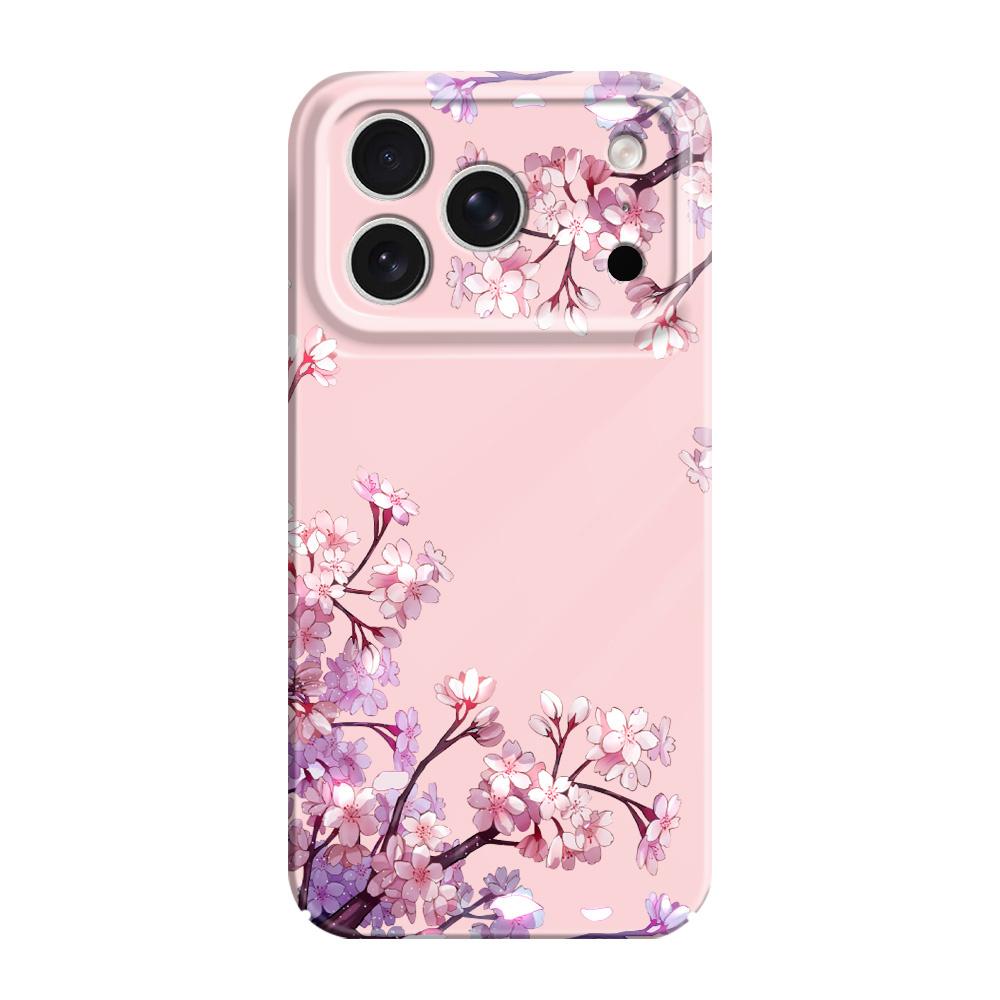 Flower Ripples Phone Case For iPhone 17 Air 16 16E 15 14 Plus Pro Max Film Hard Cover