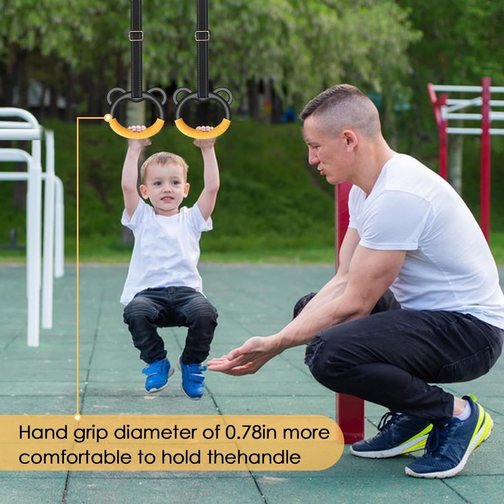 2pc Children's Adjustable Strength Training Ring, Sports Training Pull Ring