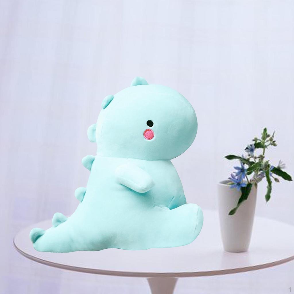 Lovely Stuffed Dinosaur Plush Doll Kids Huggable Toy Sleep Pillow Home Decor 30cm