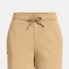 Under Armour Icon Comfortable Solid Color With Fleece Lining Casual Pants Women's Khaki 1386488-263