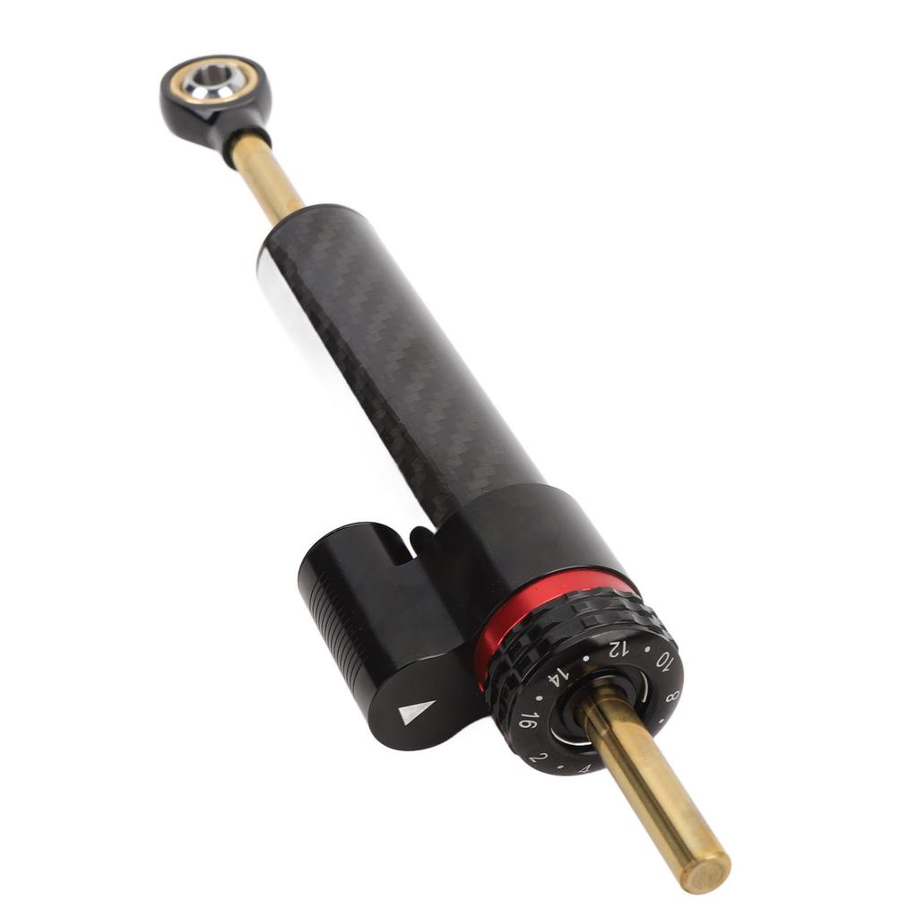 Motorcycle Steering Damper Stabilizer Adjustable Increased Stability High Safety Universal Compatibility for Motorbikes