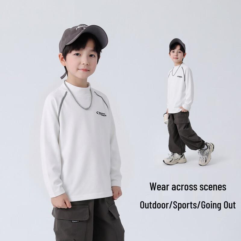 YOYOFAIRY Boys' Long-Sleeve Cotton T-Shirt