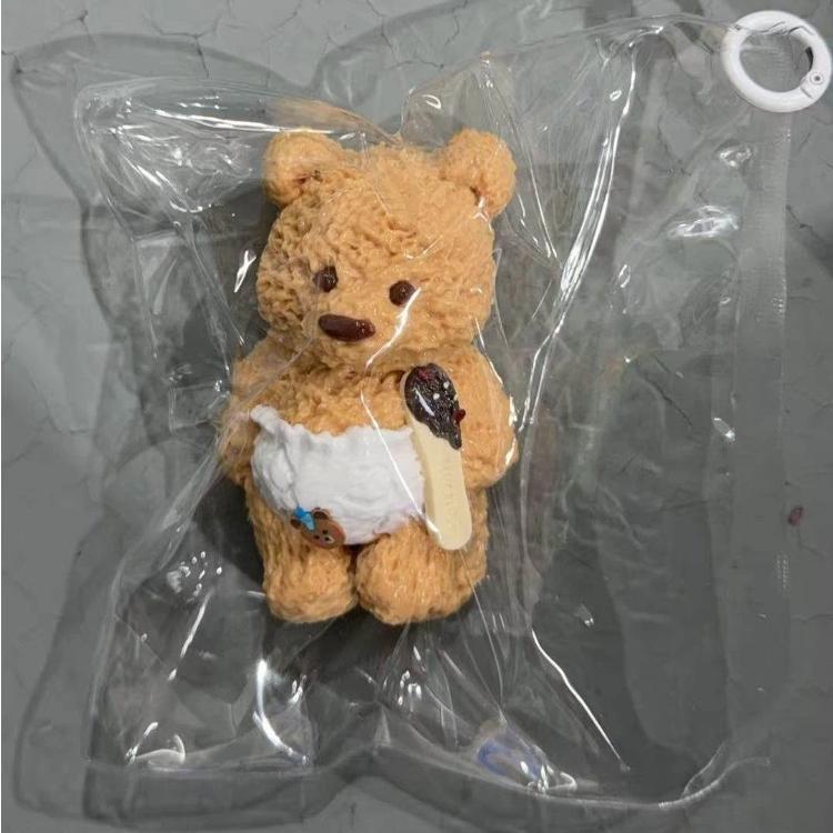 

Cute Underpants Bear Squeeze Toys Food-Grade Silicone Super Soft Cream Mud Slow Rebound Stress-Relieving Stress-Relieving Toy