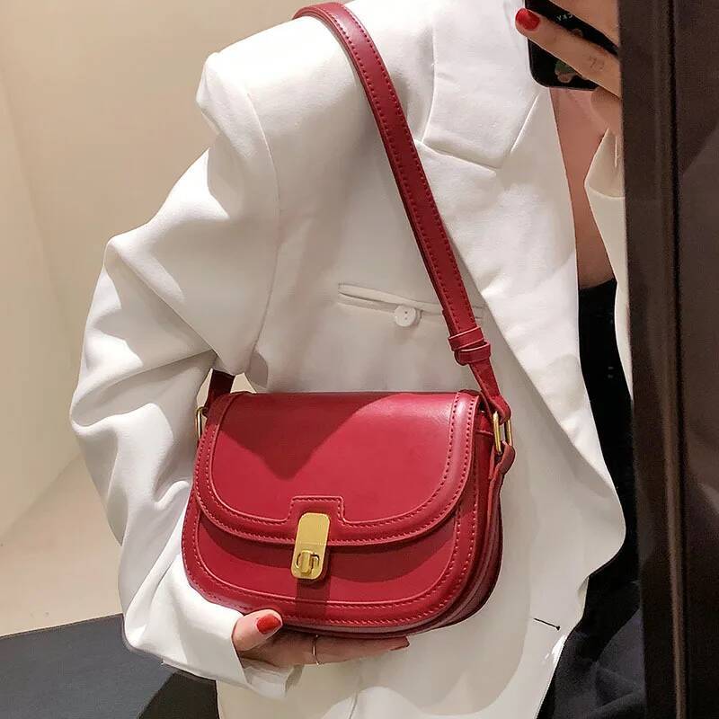 Women's Underarm Small Bag 2026 New Trendy Fashion Shoulder Bag Vintage Texture Casual Versatile Square Bags For Work