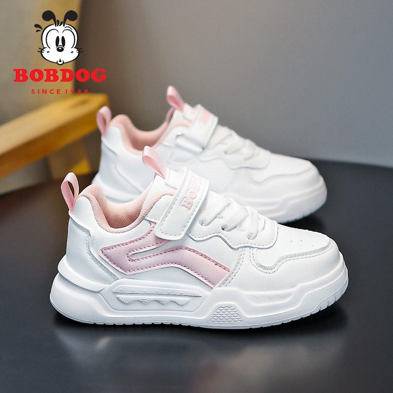 

Babu bean girls shoes spring and autumn 2025 new children s soft-soled casual board shoes little white shoes boys sports shoes 38