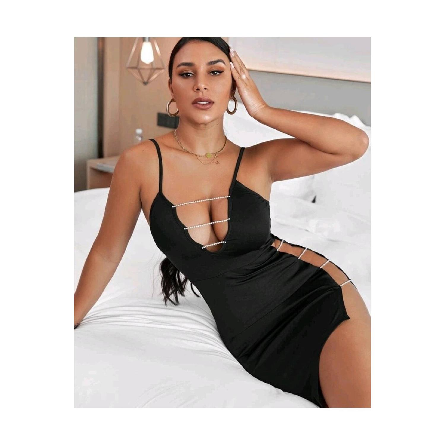 

Дизайнерское платье Армина S/M чёрный