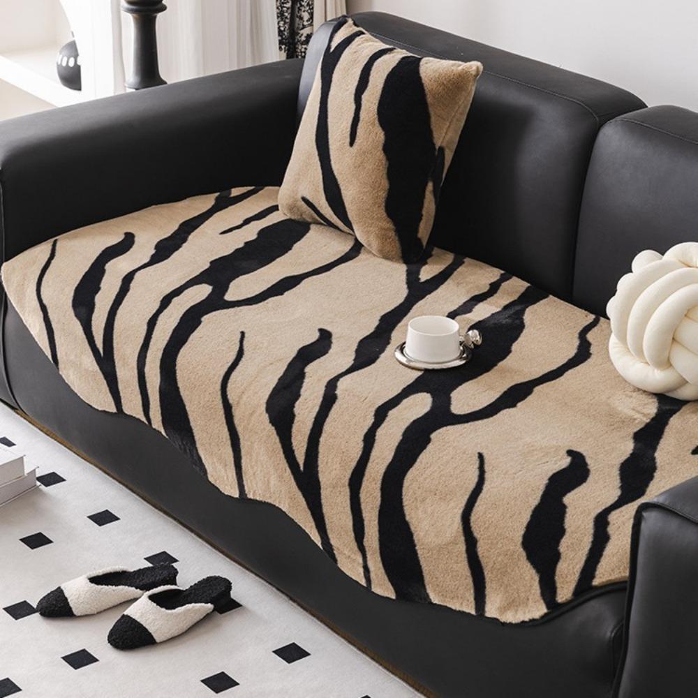 Специальная подушка для сиденья для плюшевой подушки дивана особой формы осенью и зимой кожаный диван нерегулярный чехол для дивана в стиле легкой роскоши универсальный чехол 30 50cm 2089₽