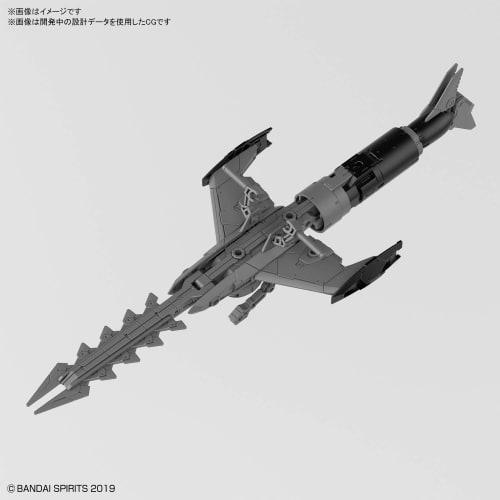 BANDAI SPIRITS 30MM Exar Vehicle (Attack Submarine Ver.) Light Gray 1/144 Scale Color-coded Plastic Model