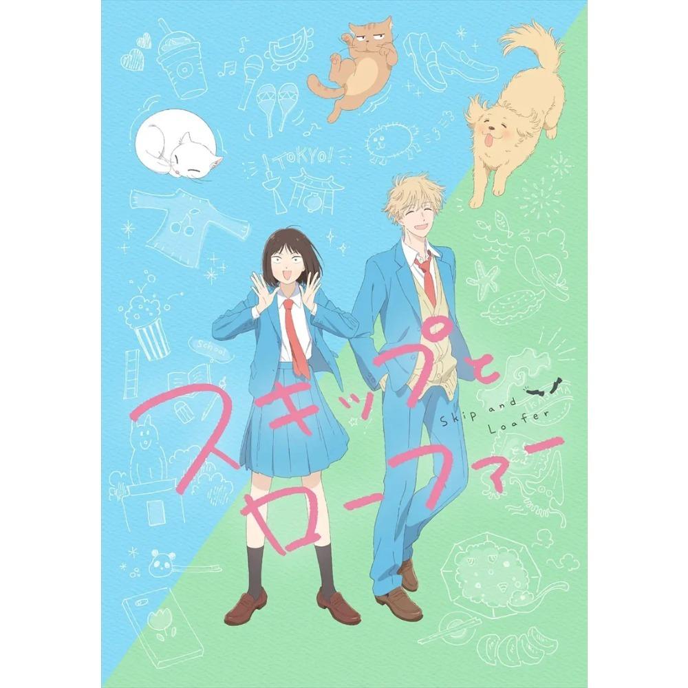 Aesthetics Pure Girl Manga Cover Pop Anime Skip And Loafer Poster Canvas Painting Wall Art Home Dormitory Room Decor