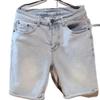 Trendy Light Blue Men's Straight Japanese Denim Shorts - Daily Versatile Korean Fashion
