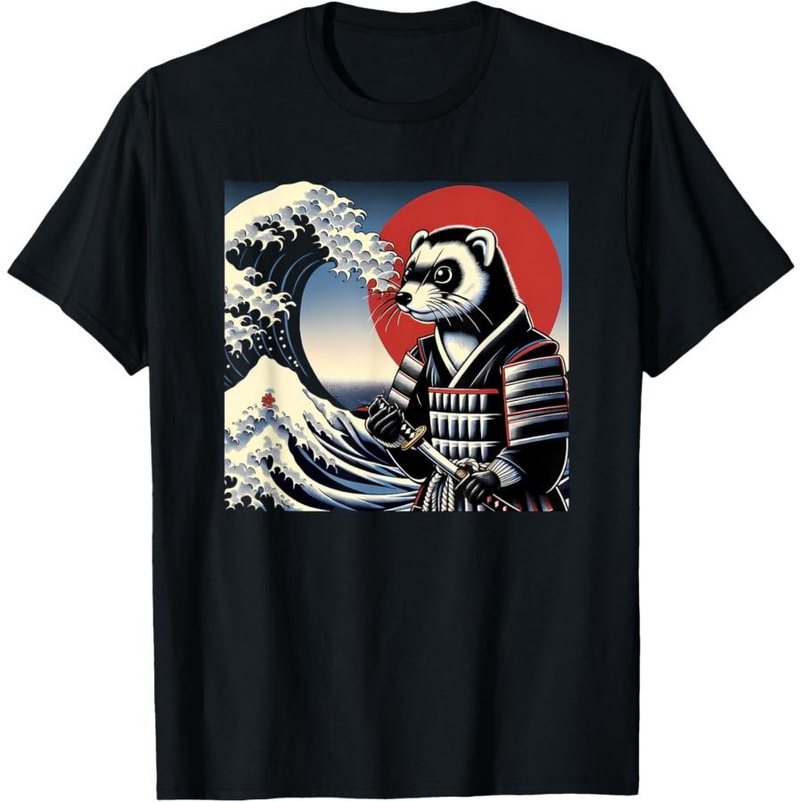Otaku Ferret Samurai T-Shirt S