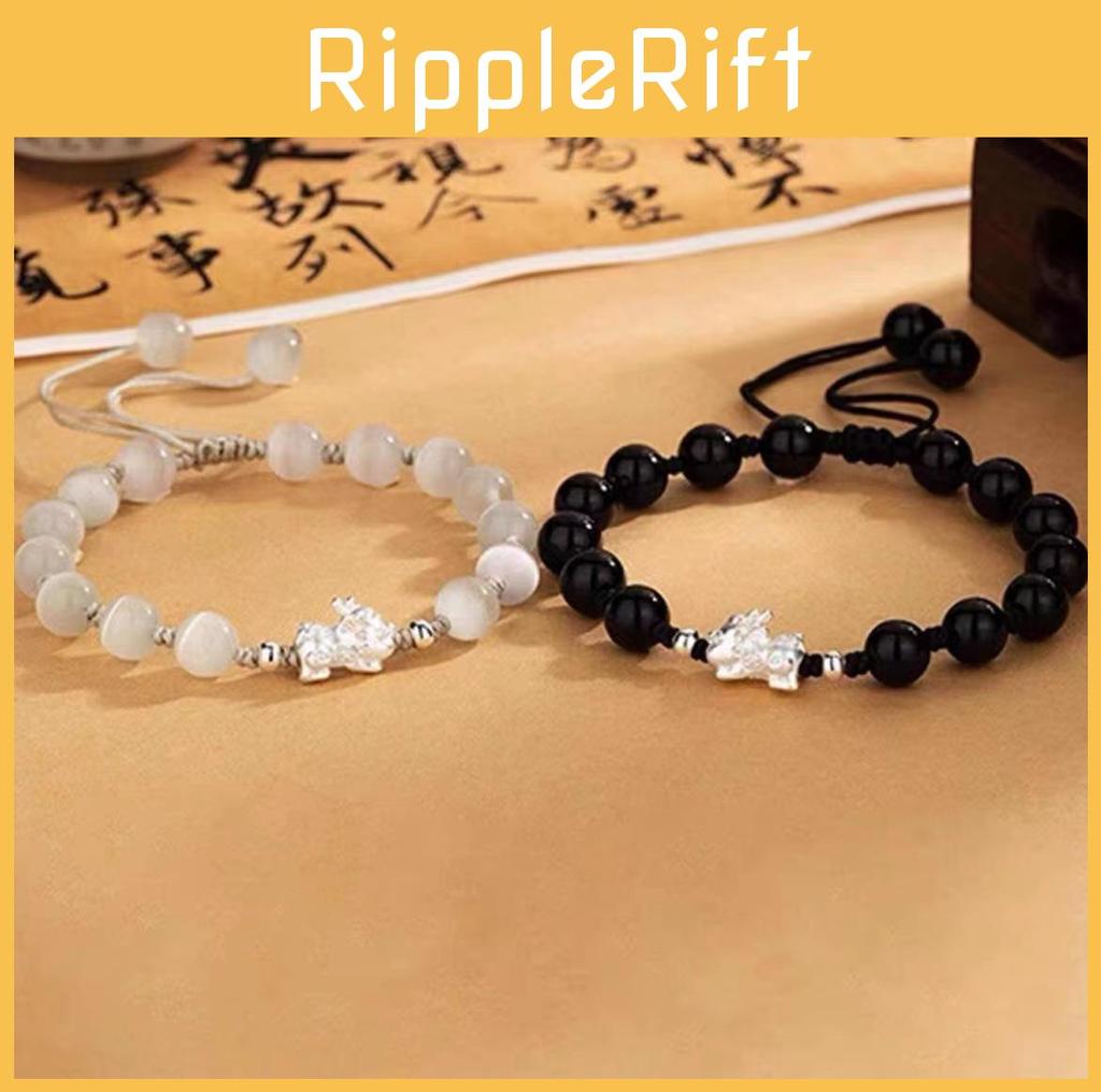 Fashionable White Pi Xiu Bracelet High-quality Electroplated Alloy Craft
