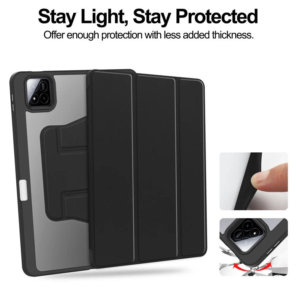 For Xiaomi Pad 7 Pro 2024 Case Xiaomi Mi 6 5 Pro Redmi Pad 2 2025 Pad SE 8.7inch 11inch Pad Pro 12.1 Tablet Case With Pen Holder