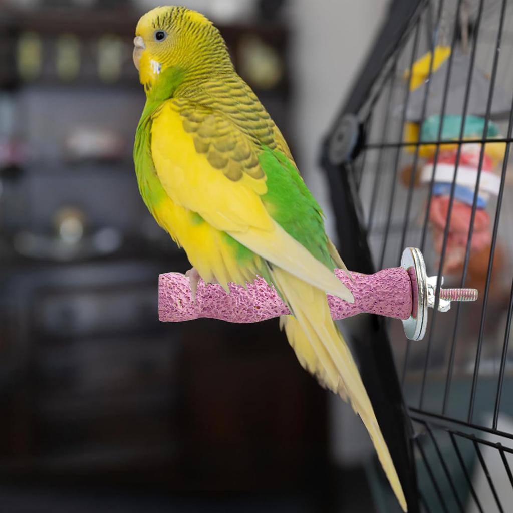 Bird Perch Perch Grinding Sticks Parrot Claw Grinding Stick for African Grey Cockatoo and Parakeets